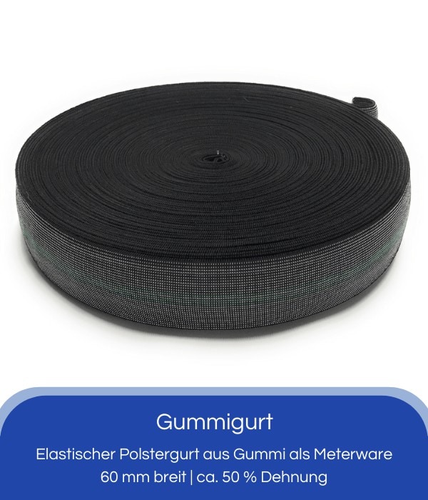 Gummigurt 60 mm