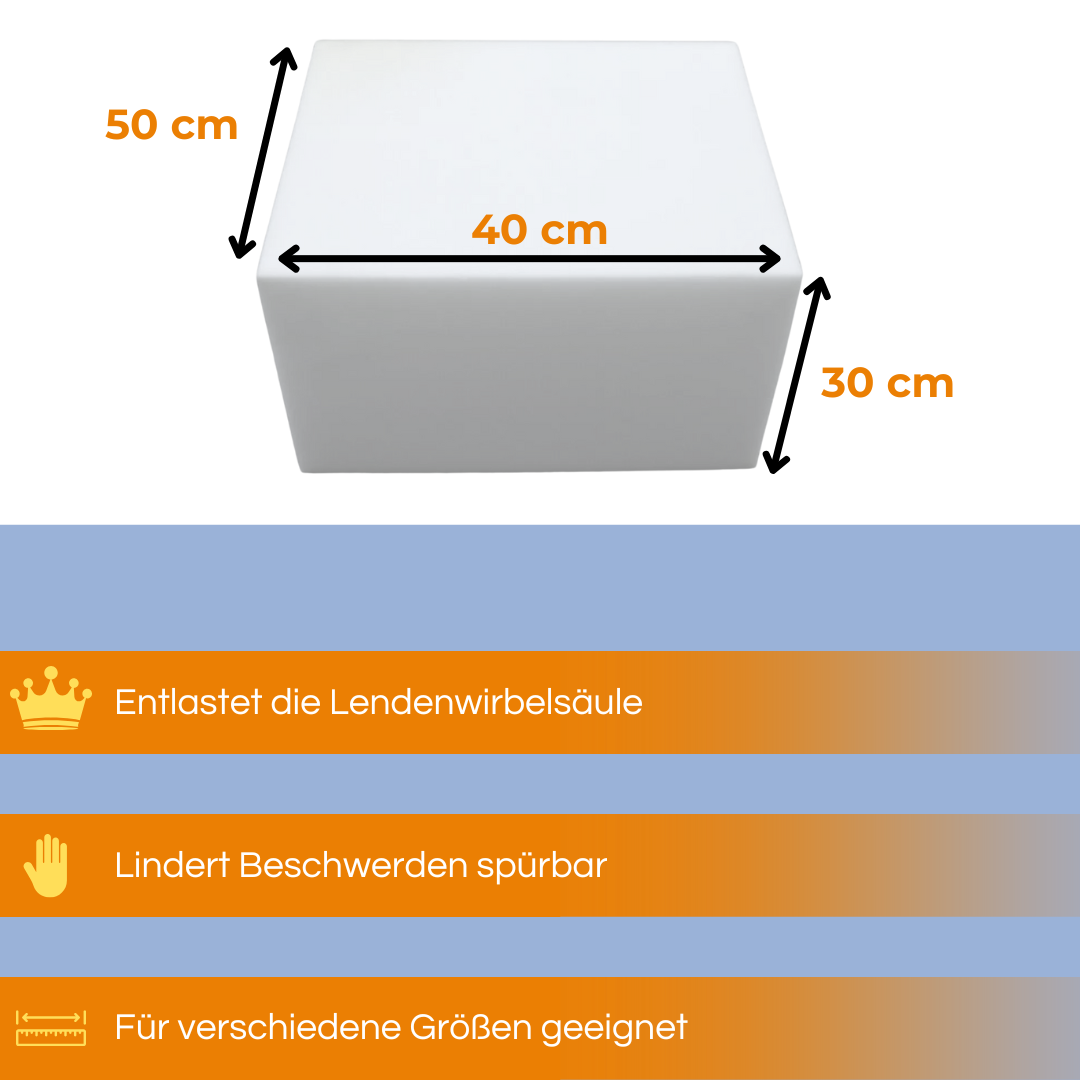 Stufenbett Bandscheibenwürfel